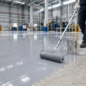 Thermoplastic Acrylic Epoxy Resin Floor Coating 50% Purity Industrial Underground Parking Use High Adhesion