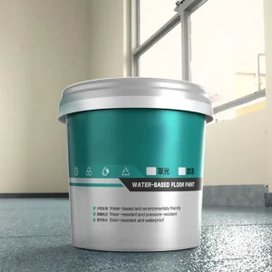 Three in One Water Based Resin Epoxy Floor Paint for Home Workshop for Cement Floors Coating Easy Application with Brush