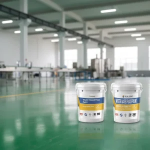 Three in one Epoxy Resin Cement Floor Paint Anti Slip Wear Resistant Self Leveling Liquid Paint for Factory Workshop Garage