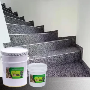 Transparent Aliphatic UV Resistance Solvent Free Polyurethane Resin Glue Binder for Gravel Stone Driveway Flooring Construction