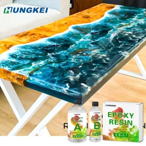 Transparent Epoxy Resin River Table Craft Product Floor Paint
