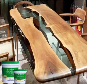 Transparent Epoxy Resin Sealant Deep Casting Low Viscosity Easy Use for Construction Hard Sealant