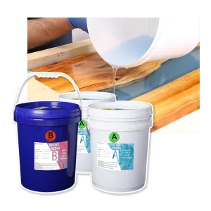 Transparent Low Viscosity Deep Pour Epoxy Resin A and B Material Clear Epoxy Resin Crystal Clear