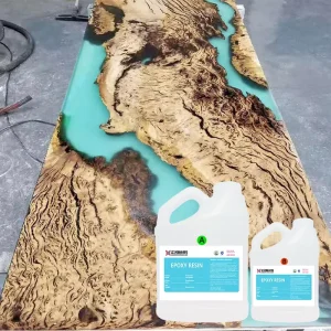 Transparent Two Component Epoxy Resin for Woodworking and Packing Casting Countertops (5 gallon Capacity) in China