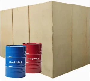 Two Component Closed Cell Liquid Spray Foam Rigid Polyurethane Super Grade Thermal Moisture Proof Industrial