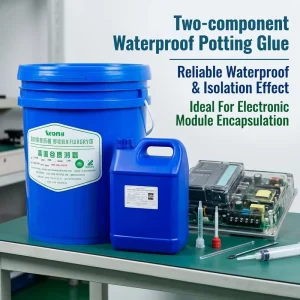 Two Component HR Polyurethane Potting Compound High Waterproof Insulation PU Potting Glue for Electronic Components