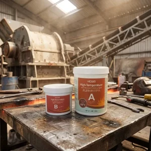 Two Component High Temperature Wear Resistant Epoxy 350℃ Heat Resistant Wear Protective Coating for Mining Industrial Use