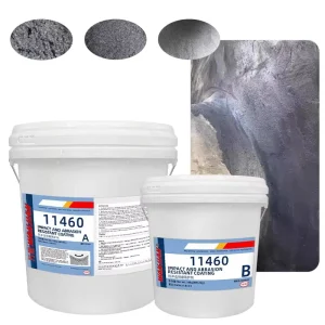 Two component High Temperature Resistant Polymer Ceramic Composite Wear Resistant Coating