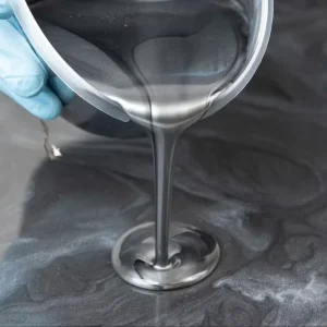 URBVO Model Metallic Liquid Epoxy Resin Garage Floor moule en silicone pour résine époxy Visual Effects ClearCoating