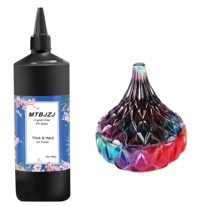 UV Epoxy Resin Acrylic Resin Type Crystal Clear Ultraviolet Curing UV Epoxy Resin for Craft Jewelry Making