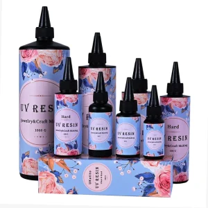 UV Resin Crystal Clear Hard Type UV Epoxy Resin for Jewelry Making Transparent UV Glue Solar Cure Sunlight Activated Resin