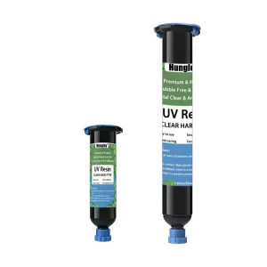 UV Resin Upgraded High Temperature Resistant Hard Type Epoxy Resin Premixed UV Cure for Electronic Components Repair