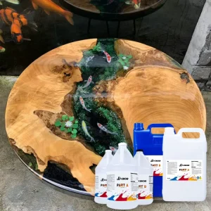 UV Resistance Epoxy Resin and Hardener for Sanding Polish Surfboard Snowboard Paddle Epoxy Potting Resin