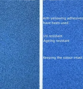 UV Resistant Polyurethane Adhesive Resin Anti Yellowing for Rubber Granules Running Track Surface Keep Fresh