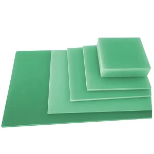Versatile Epoxy Resin PVC Fiberglass Board High Dielectric Strength Arc Resistance 180C Continuous Use for Electrical