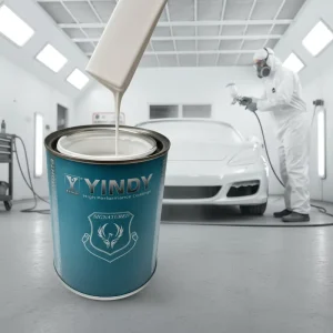 W0522 High Coverage White Automotive Original Paint UV Resistant and Yellowing Resistant NH636P High quality Car Spray Coating