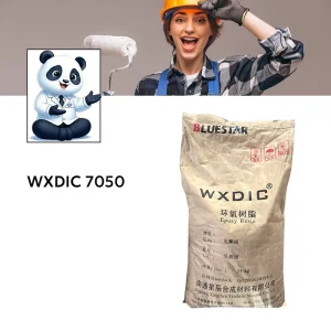 WXDIC 7050 High Molecular Weight Solid Epoxy Resin for Baking Paints Coil Coatings & Powder Coatings