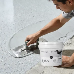 Water Based Acrylic Epoxy Floor Paint Self Leveling Moistureproof Non Slip Anti Static Custom Floor Coating Flooring