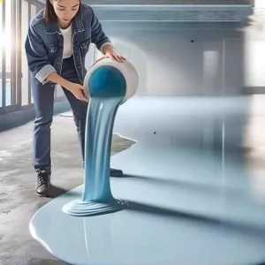 Water Based Anti Slip Epoxy Resin Floor Paint High Gloss Anti Slip Chemical Resistant for Industrial Commercial Use