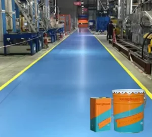 Water Based Epoxy Floor Coating Resin Two Component Indoor and Outdoor Liquid Spray Application