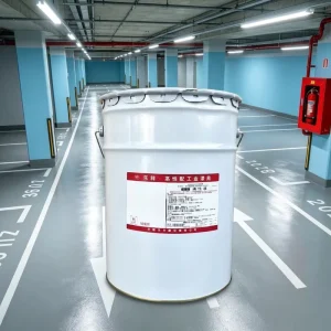 Water Based Epoxy Floor Paint Dustproof Wear Resistant Self leveling Epoxy Resin Floor Coating Interior Use
