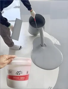 Water Based Epoxy Floor Paint Liquid Coating Quick Drying Brush Spray Roller Application