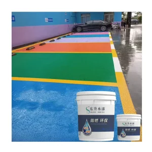 Water Based Epoxy Floor Paint Outdoor Waterproof Wear Resistant for Warehouse School Factory Spray