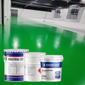 Water Based Epoxy Intermediate Resin Floor Coating Scratch Resistant Durable Indoor Office Commercial Space