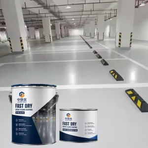 Water Based Epoxy Resin Floor Paint High Strength Environmental Friendly Smooth Surface Liquid Coating Resina Epoxica