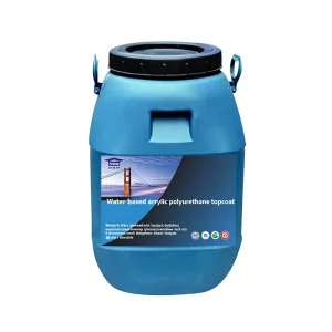 Water based Acrylic Polyurethane Topcoat Metallic Substrate Girder Outer Surface Bridge Piers Pier Bodies Abutment Bodies Liquid
