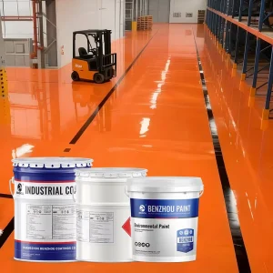Water based Epoxy Acrylic Floor Coating Non toxic Slip resistant Wear resistant Suitable for Garages and Warehouses