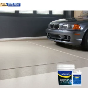 Water-based Epoxy Resin Garage Floor Liquid Coating Non-Slip Heavy Duty Customized Color Brush Application