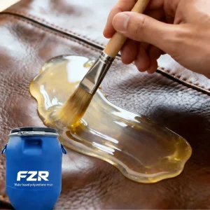 Water based Glossy Polyurethane Resin Transparent Adhesive Plastic Wood Paint Film Anti yellowing Water resistant Dispersion