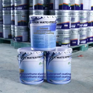 Waterborne 951 Color Polyurethane Waterproof Moisture Proof Coating for Roof Balcony Kitchen Bathroom Large Area Waterproofing