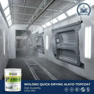 Waterborne Fast Cure Alkyd Topcoat 70° Gloss Engineered for High Speed Line Spray Rapid Turnaround