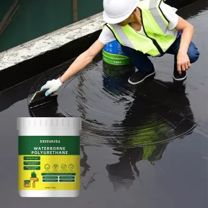 Waterborne Polyurethane Clear Coat for Flooring Liquid Coating with Brush Application High Gloss & Durable Sustainable