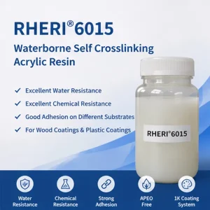 Waterborne Self Crosslinking Acrylic Resin with Excellent Water and Chemical Resistance for Wood Coating