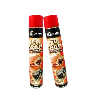 Waterproof 750ml Pu Foam Spray Polyurethane Epoxy Resin in Can