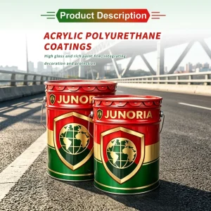 Waterproof Wear Resistant Fast Drying Acrylic Polyurethane Topcoat UV Protection for Agricultural Harvester Machine Boat Paint