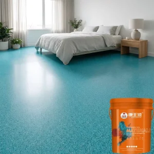 Waterproofing Epoxy Resin Colored Sand Self Leveling Floor Paint Anti leakage Protective Coating for Wet Area Kitchen Laundry