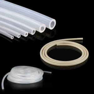 White Rubber PE Resin Pipe 40~+200C Working Temperature Water Hose Cutting Service Available 12mm 16mm 20mm Sizes Made