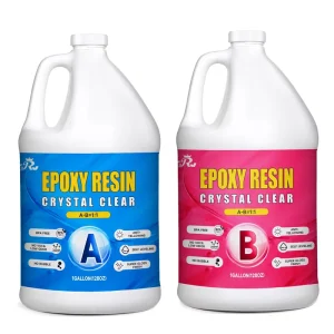 Wingwai Crystal AB Glue Epoxy Resin a and B clear Liquid Resina Epoxica Resina Epoxi Epoxy Resin and Hardener Wood Table artware