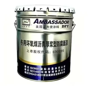 Winter Grade Epoxy Coal Tar Pitch High Build Anticorrosive Topcoat