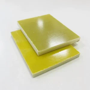 Yellow FR4 Fiberglass Epoxy Resin Board High Strength Insulation Sheet for High Voltage Electrical Applications 220V Rated