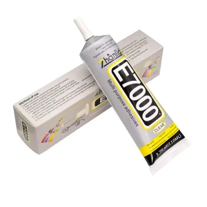 Zhanlida E7000 110ml Contact Glue for Fabric Wedding Dress Clothes Leather Bag Diamond Glass With Applicator Tip
